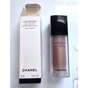 Chanel Les Beiges Eau De Blush Water-Fresh Blush Light Peach 15ml 0.5oz New Box